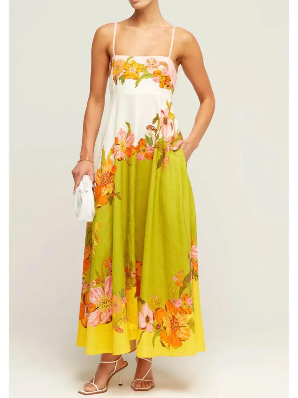 Alemais - Silas Sundress Floral - Size AU 14 - Image 1