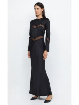 Bec & Bridge Spencer Lace Long Sleeve Maxi Dress Black Size AU 10  for rent on The Volte - image 2