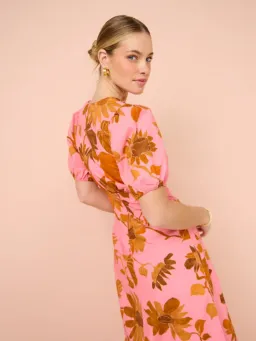 Roame Kozmo Dress Jarome Floral Print Size 2 / AU 10 for rent on The Volte - image 2