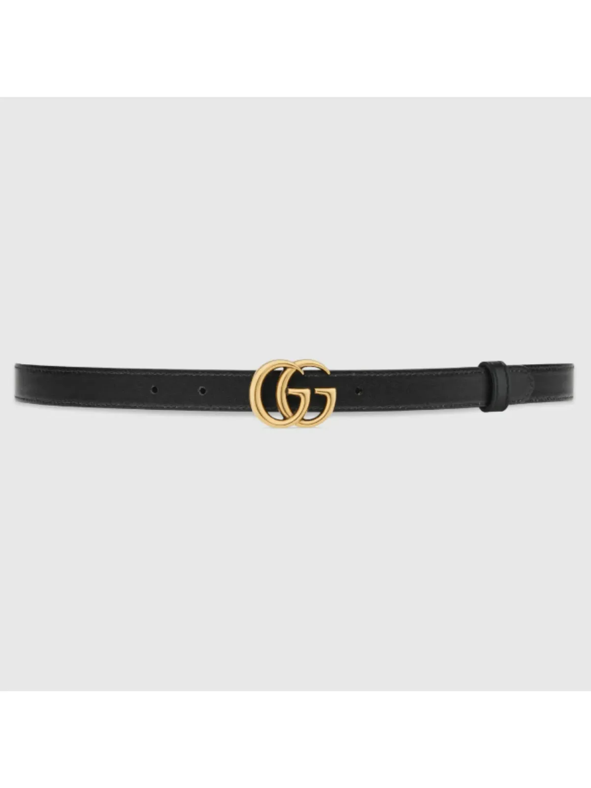 Gucci GG Marmont Reversible Thin Belt Black  - Image 2
