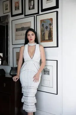 Asilio Lucky in Love Dress White Size 6 for rent on The Volte - image 1