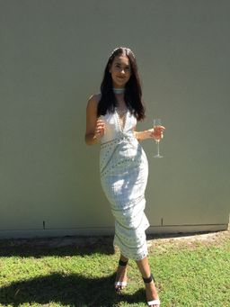 Asilio Lucky in Love Dress White Size 6 for rent on The Volte - image 4