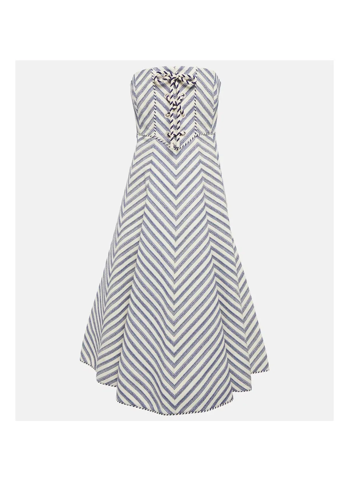 Zimmermann High Tide lace Midi Dress Print Size 1 / AU 10 - Image 3