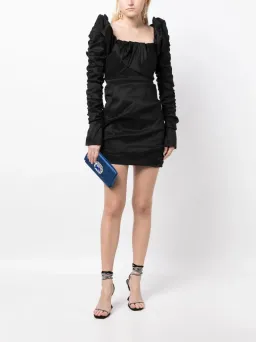 Rachel Gilbert Kalina Mini Dress in Black Size 16  for rent on The Volte - image 1