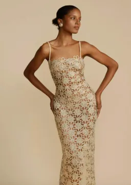 Arcina Ori Kendra Dress Gold Size S / AU 8 for rent on The Volte - image 6