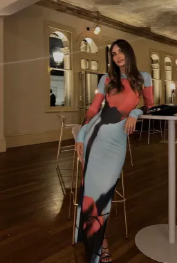 Rat & Boa Santino Mesh Dress Size 6 for rent on The Volte - image 2