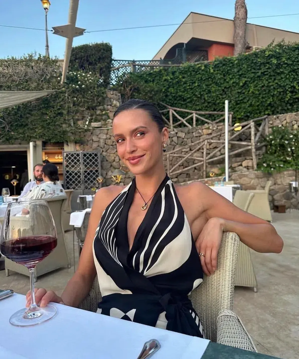 SIR the Label Realisme Wrap Halter Mini Dress - 2 - Image 5