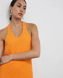 Camilla and Marc Toledo Racer Back Dress Dusty Orange Size 12   for rent on The Volte - image 2