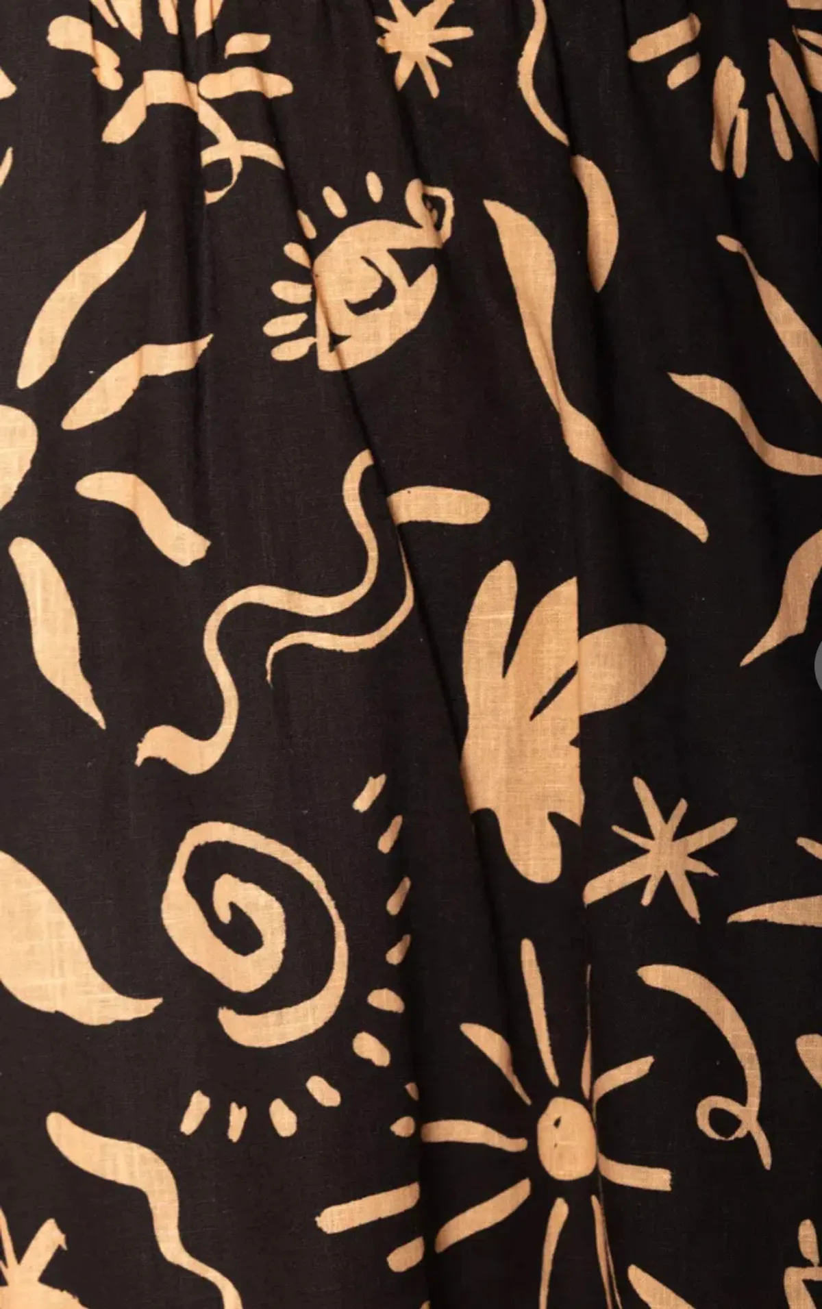 Pilgrim Raegan Strapless Midi Dress Print Size 18 - Image 4