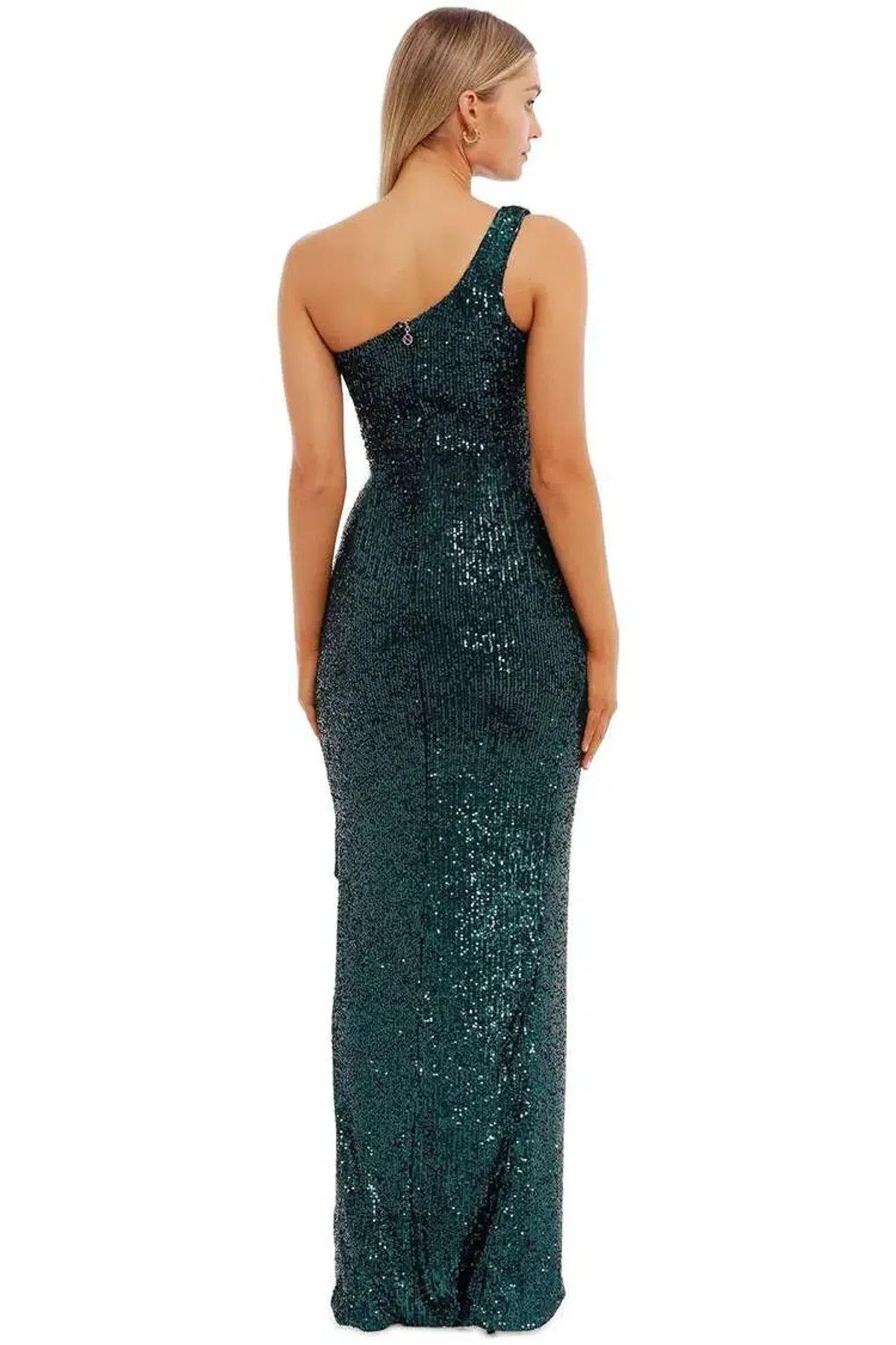 Nookie Palazzo Gown in Teal Size 12 - Image 2