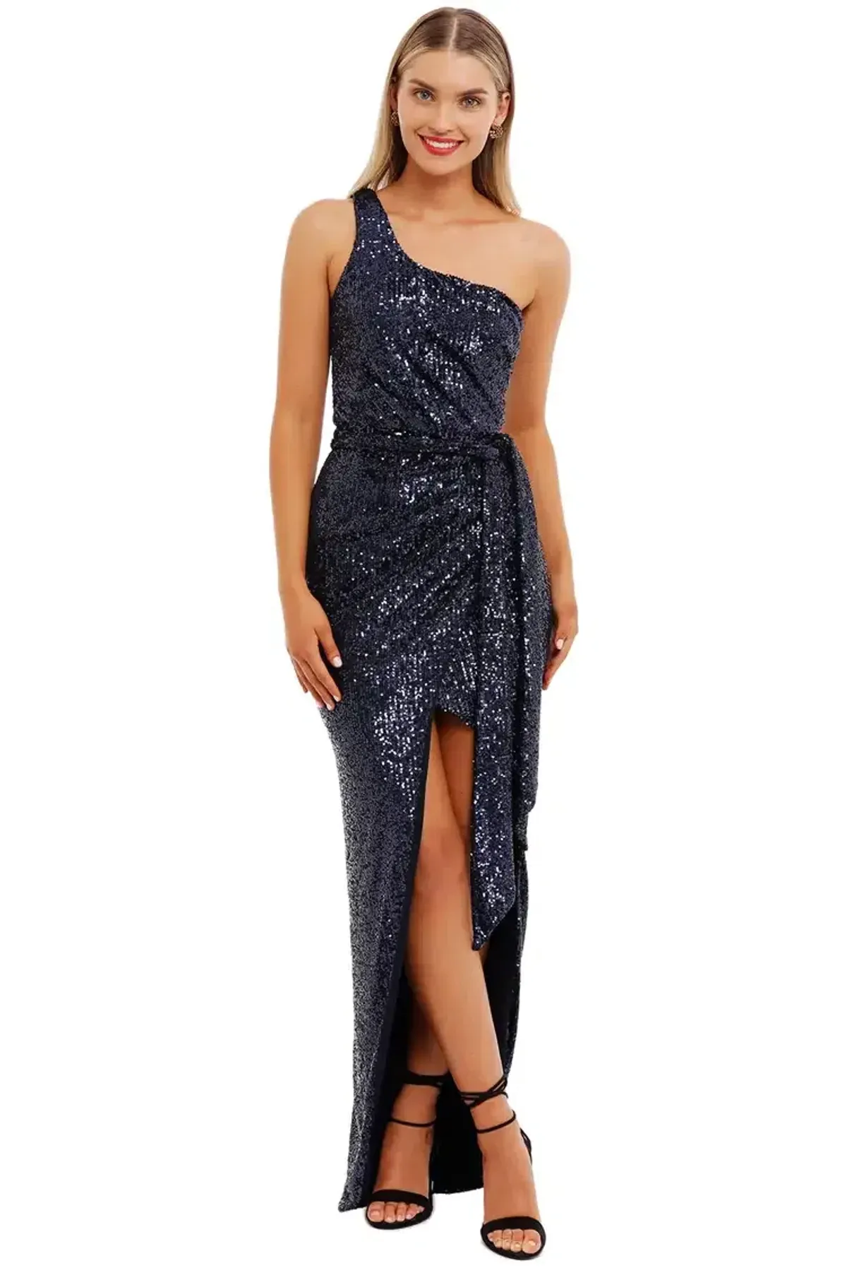 Nookie Palazzo Gown in Navy Size 10 - Image 1