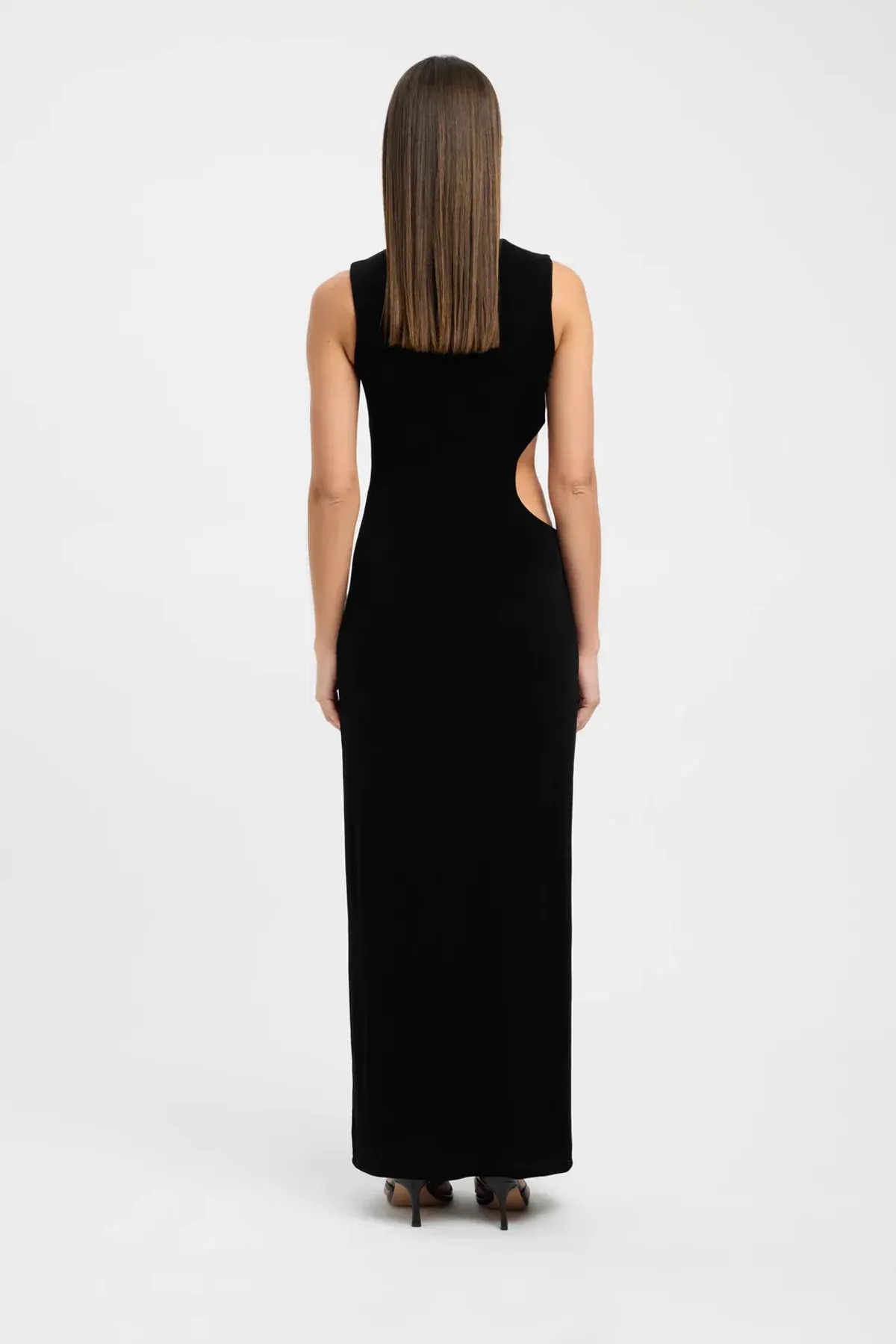 Kookai Margot Maxi Dress Black Size 8  - Image 3