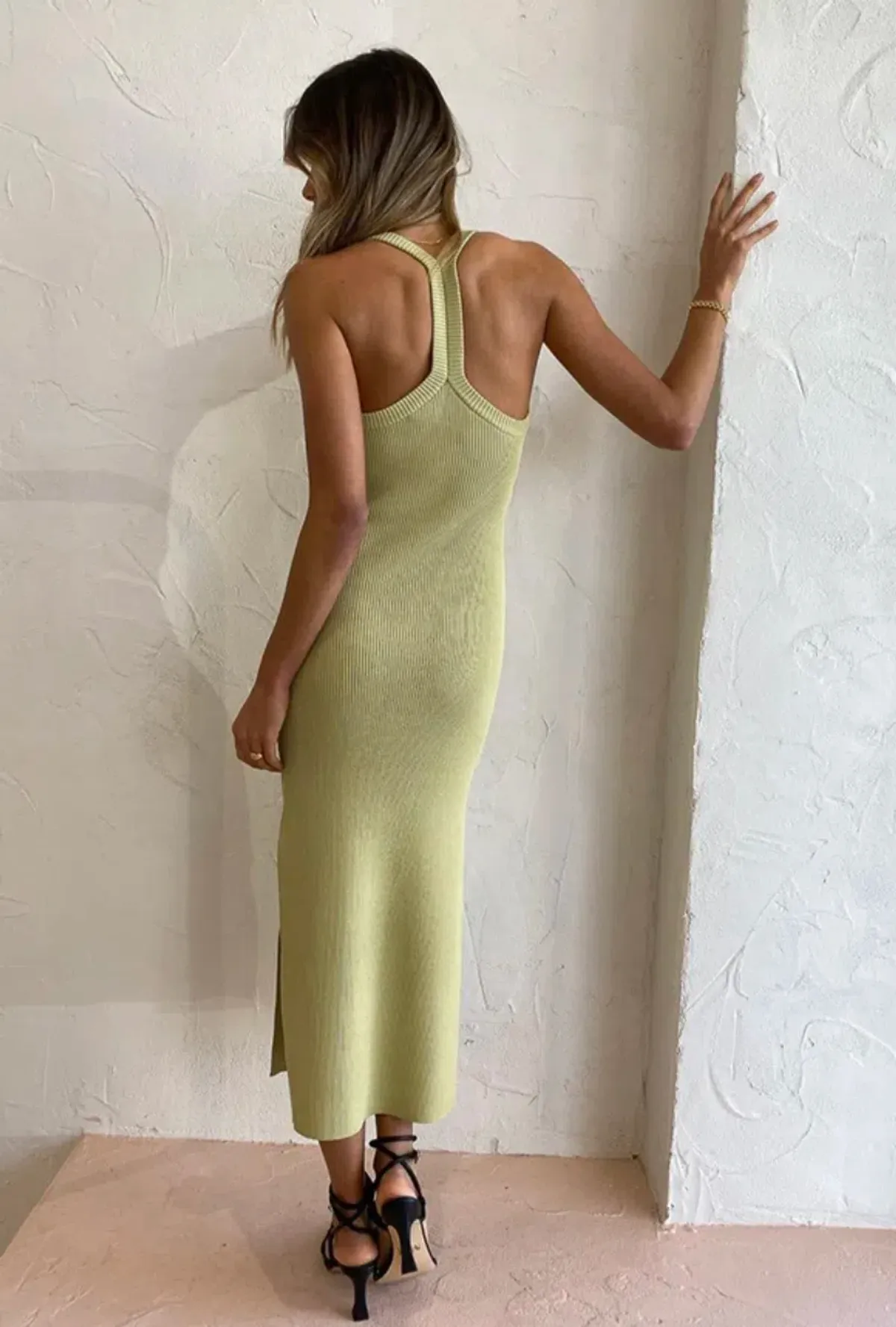 Manning Cartell Sweet Knit Ride Dress Sage green size XXS/AU 4 - Image 4