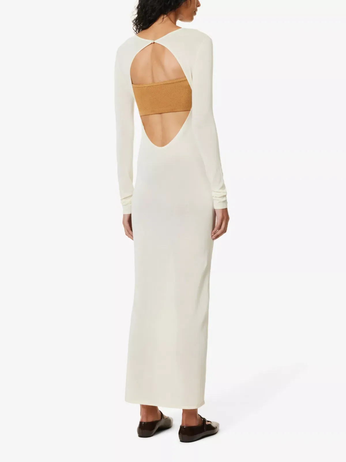 Sir The Label Eva Knit Dress Butter Size 3/12 AU - Image 3