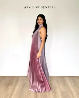 L'idee Opera Gown Mauve Ombre Size 10 for rent on The Volte - image 4