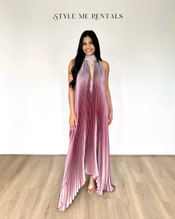 L'idee Opera Gown Mauve Ombre Size 10 for rent on The Volte - image 3