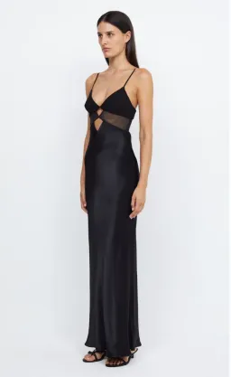 Bec & Bridge Ashton Cut Out Maxi Dress Black Size AU 6 for rent on The Volte - image 2