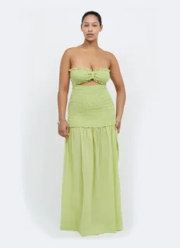 Bec & Bridge Solstice Maxi Dress Green Size 6 for rent on The Volte - image 1