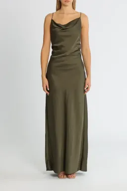 Significant Other Aila Dress in Olive Size 10 for rent on The Volte - image 1