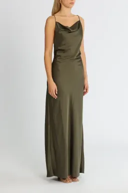 Significant Other Aila Dress in Olive Size 10 for rent on The Volte - image 2