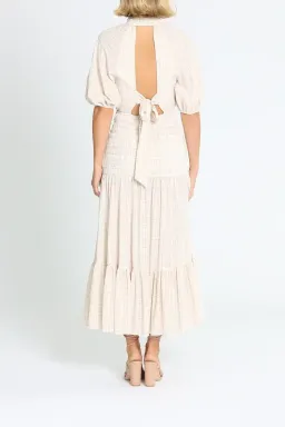 Significant Other Freya Dress in Almond Check Size 8 for rent on The Volte - image 3