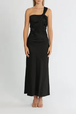 Significant Other Macy Midi Dress in Black Size 14 for rent on The Volte - image 1