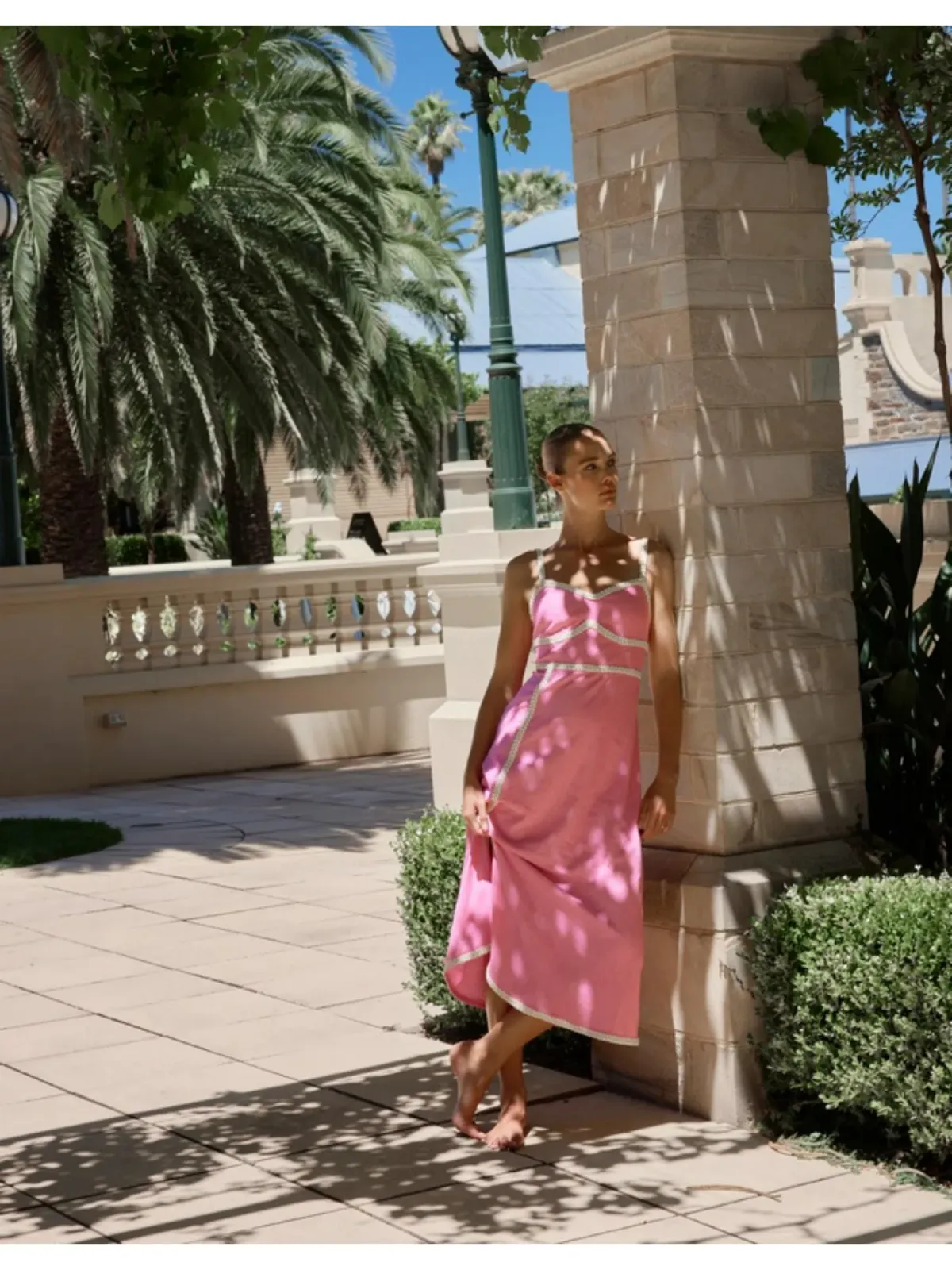 Aston Studio Clio Dress Fuschia Size AU 6 - Image 4