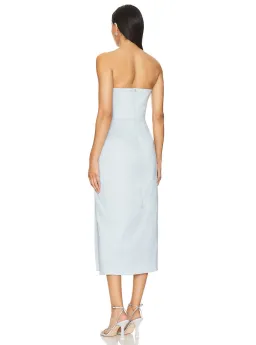 Rachel Gilbert Mira Midi Dress Blue Size AU 6 for rent on The Volte - image 2