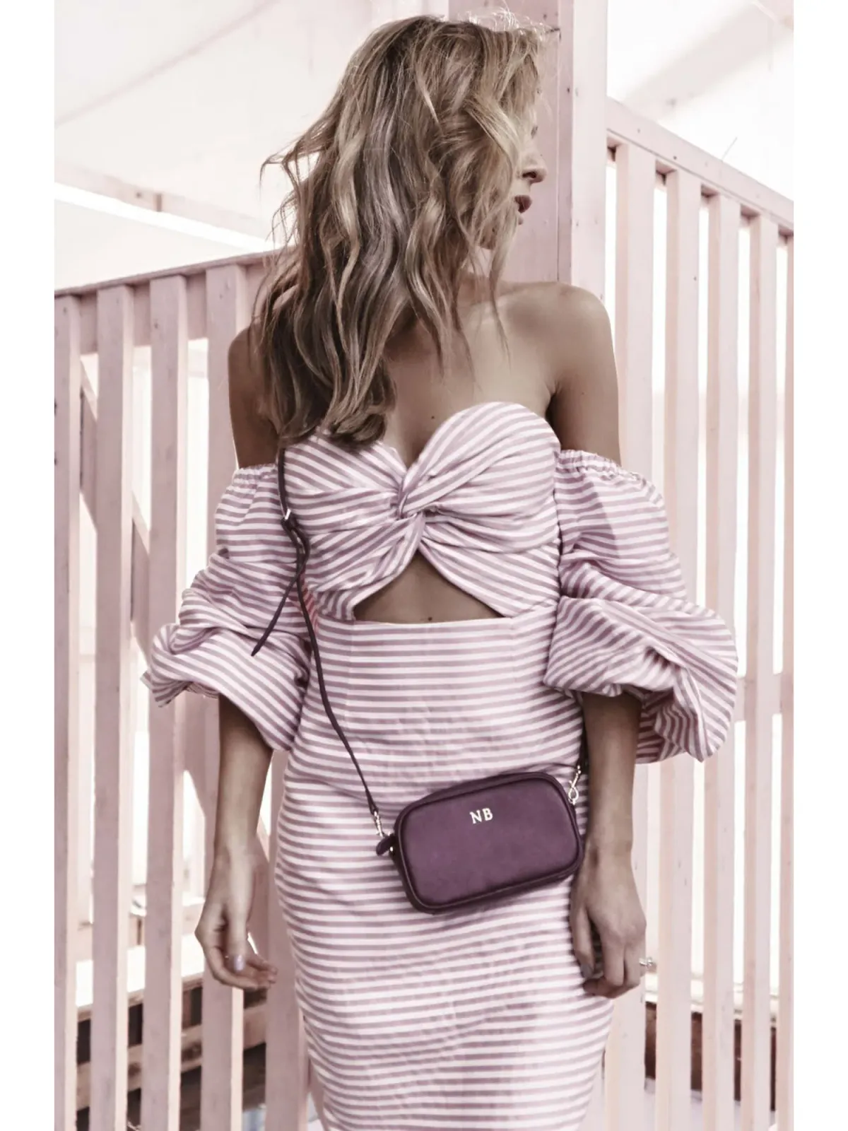 Asilio Candy Eyed Midi Dress Pink Size AU 10  - Image 3