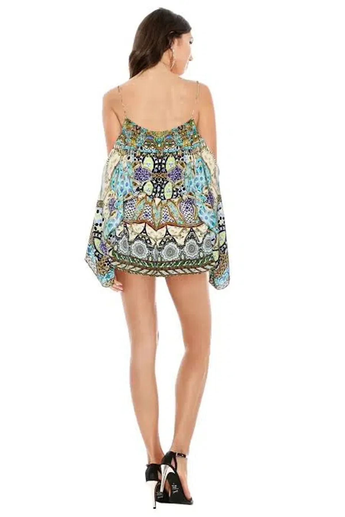 Camilla Meet Me In Casablanca Drop Shoulder Playsuit Size M / AU 12 - Image 3