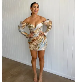 Zimmermann Luminosity Drape Mini Dress Size 0P / AU 6 for rent on The Volte - image 4