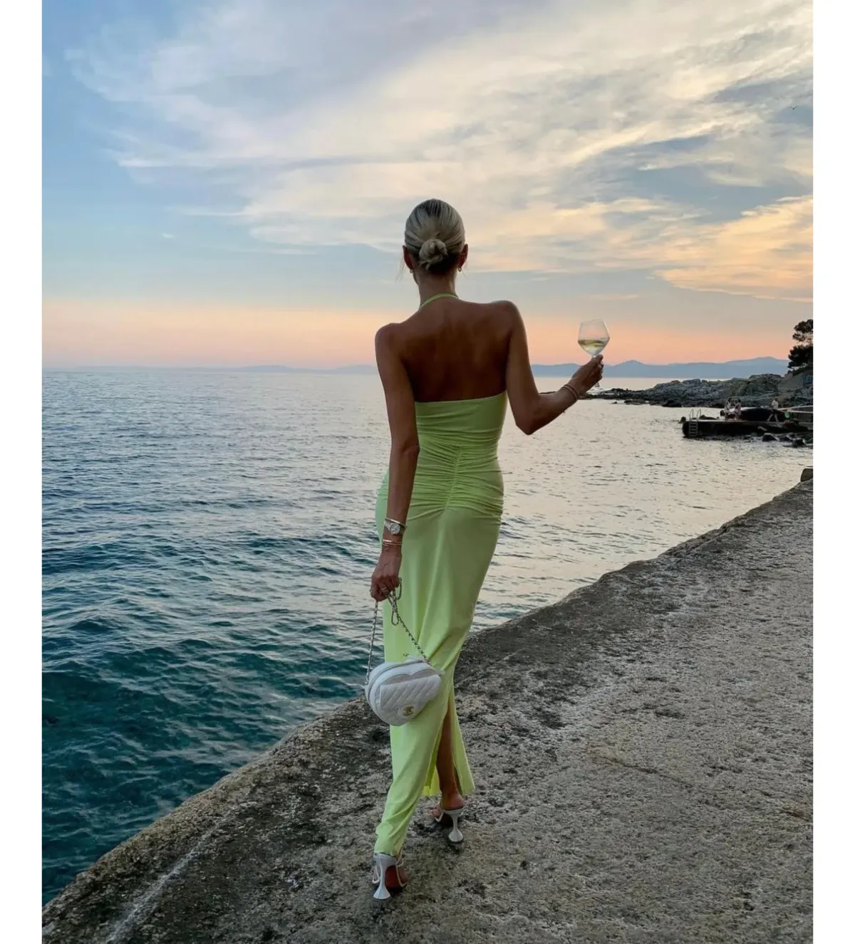 Natalie Rolt Shontae Gown Citron Size 0/AU 6 - Image 5