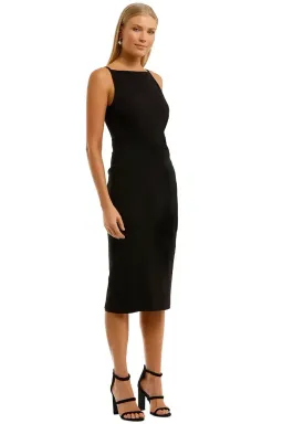 Pasduchas Frisk Midi Dress in Black Size 14 for rent on The Volte - image 2
