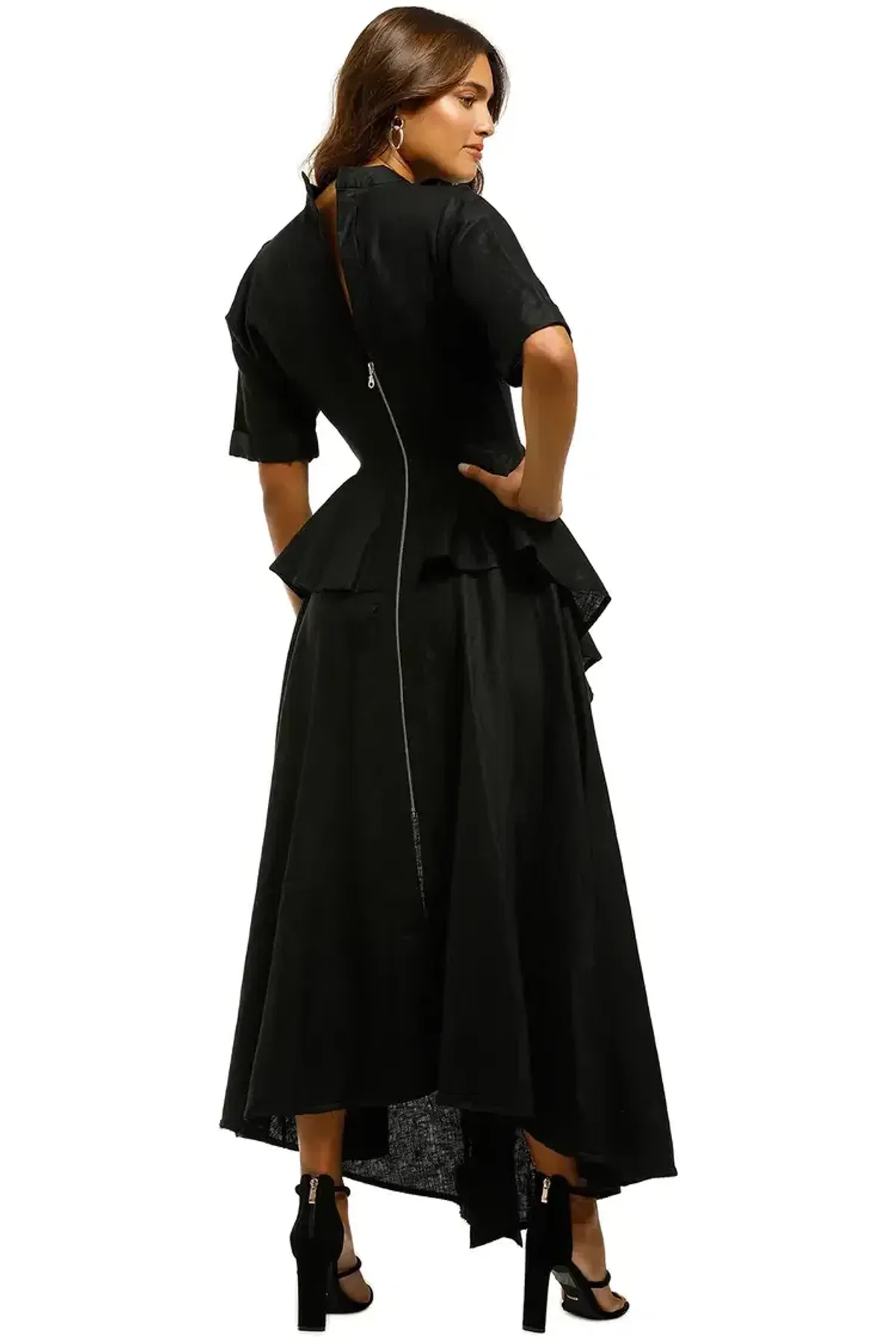 KITX Anthropocene Two Way Dress in Black Size 8 - Image 3