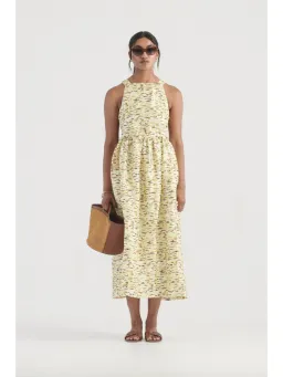 Elka Collective Mari Top And Skirt Set Citrus Print Size AU 10  for rent on The Volte - image 1