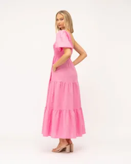 Pink Maxi Dress Size M / AU 10 for rent on The Volte - image 2