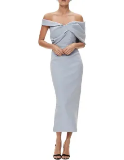 Rachel Gilbert Matteo Dress In Powder Blue Size AU 12 for rent on The Volte - image 3