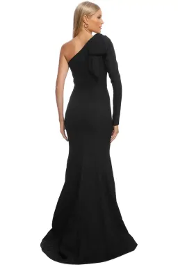 Rebecca Vallance Harlow Bow Gown in Black Size 8 for rent on The Volte - image 3