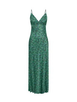 Kivari Acacia Slip Dress Green Ditsy Size 10 for rent on The Volte - image 6