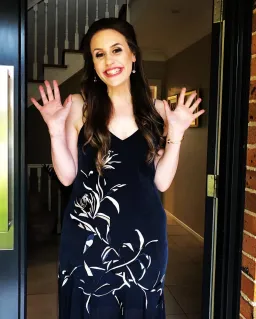 Sass and Bide Nature Games Dress Navy Size 14 for rent on The Volte - image 2