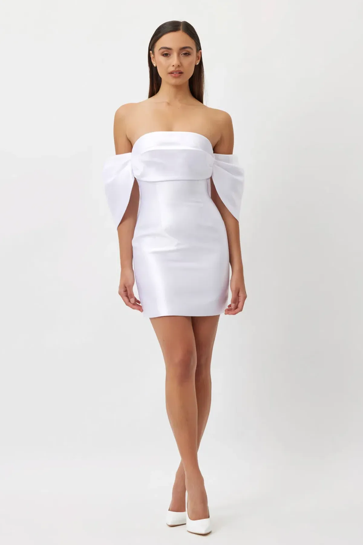Bianca & Bridgett Eden Mini Dress White Size 10 - Image 1