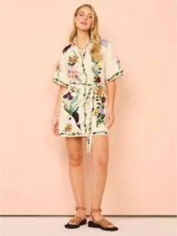 Alemais Meagan Mini Dress Print Size AU 8 for rent on The Volte - image 2