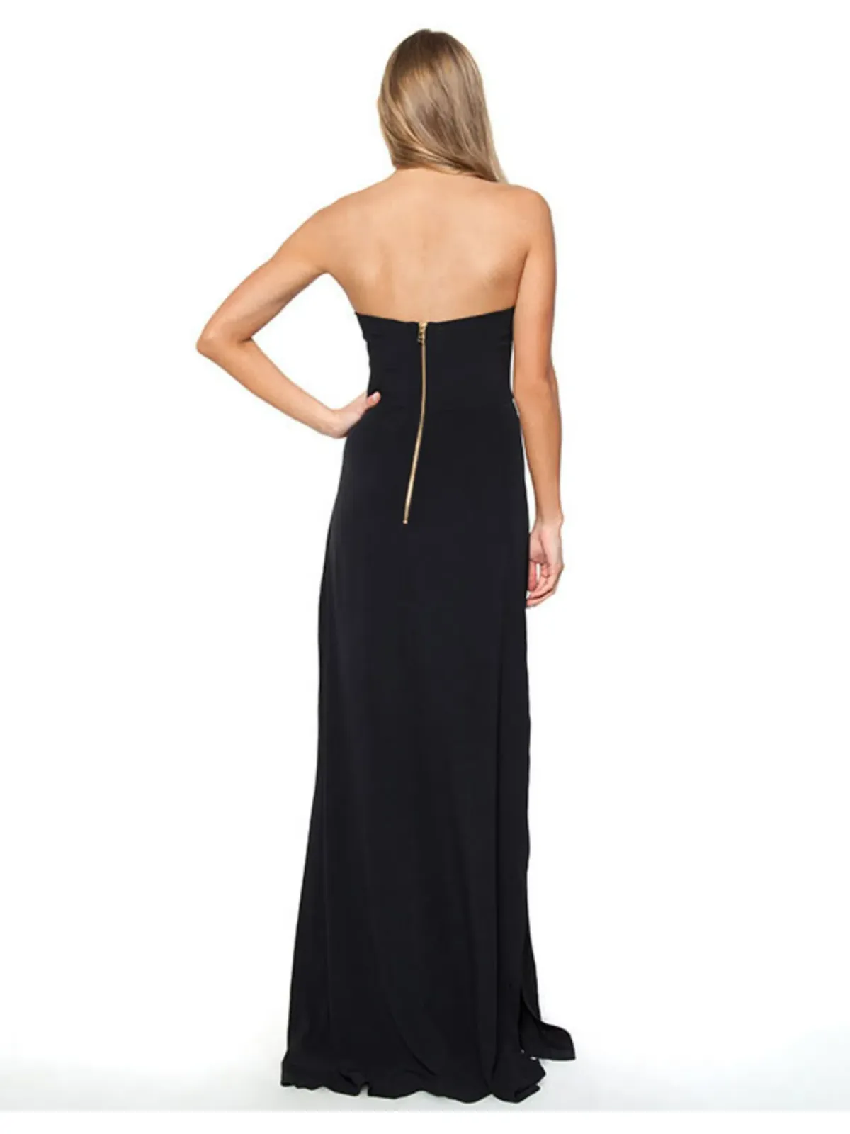 Shona Joy Midnight Meeting Maxi Dress Size Black AU 6  - Image 4