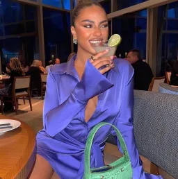 Rat & Boa Alanis Dress Blue Size M / AU 10 for rent on The Volte - image 3