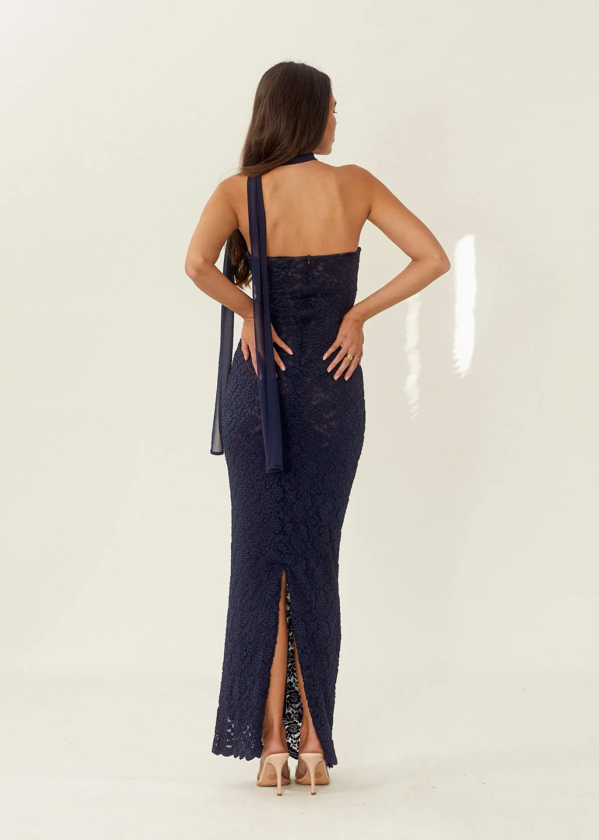 Arcina Ori Meredith Dress Navy Blue Size S / AU 8 - Image 3