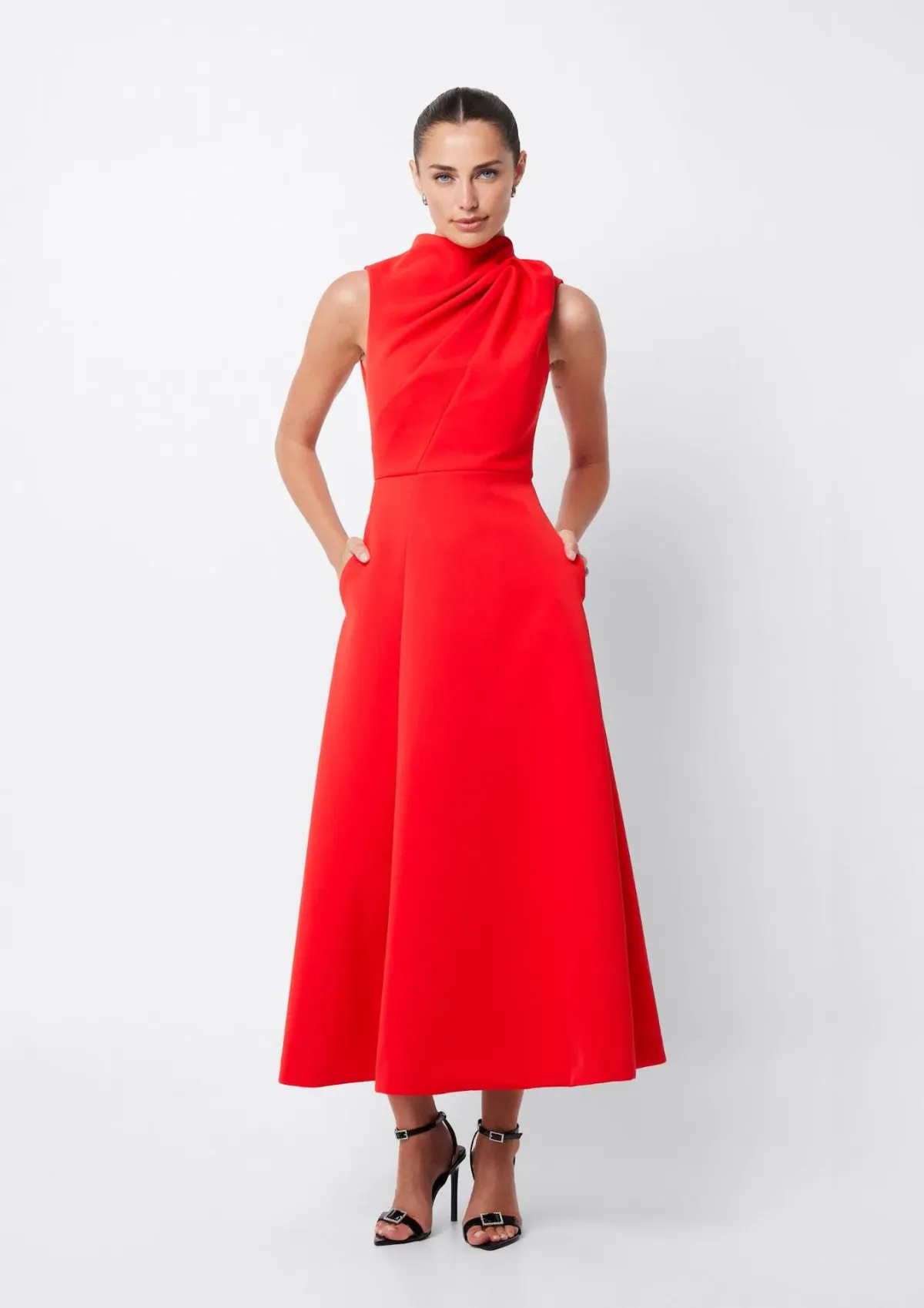 Mossman Cosmic Maxi Dress Red Size 8 - Image 1