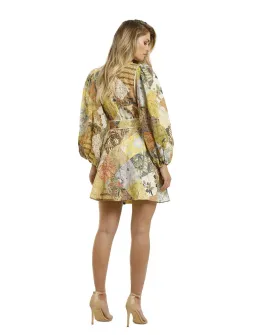 Zimmermann Brightside A-Line Mini Dress Print Size 10 for rent on The Volte - image 3