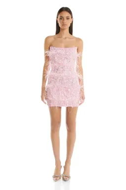 Eliya the Label Tiffany Dress Pink Size 8 for rent on The Volte - image 1