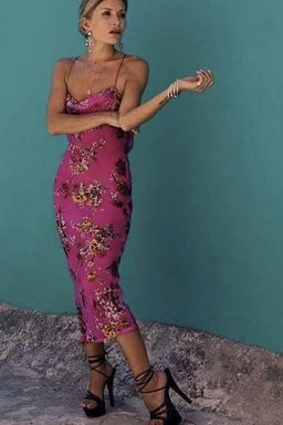 Rat & Boa Kiki Dress Pink Size 6/ XS for rent on The Volte - image 1