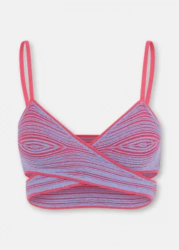 Anna Quan Viki Top Electric pink purple blue size 10 for rent on The Volte - image 5